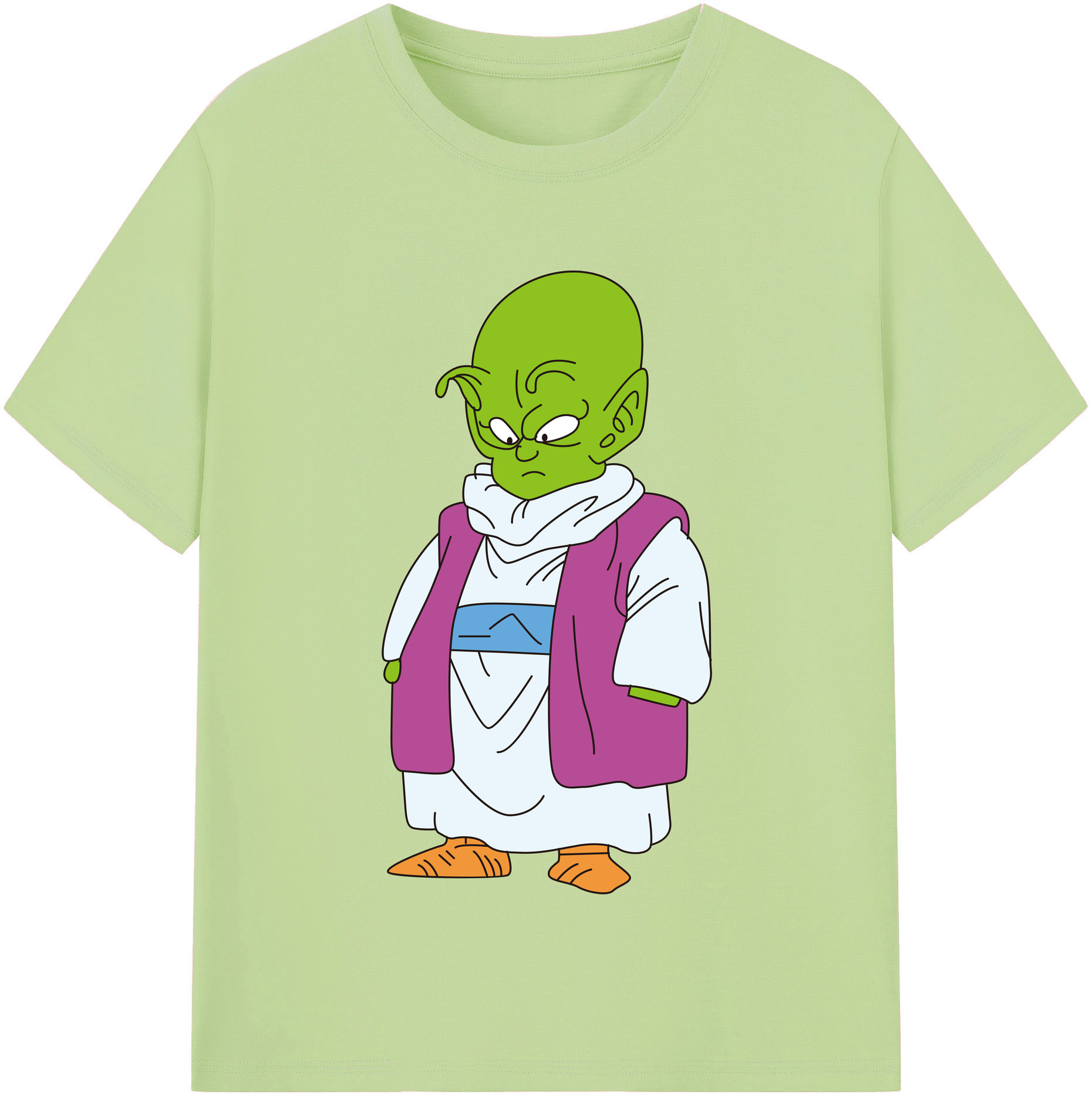 （画像用） ドラゴンボール ピッコロ DRAGON BALL Piccolo 綿100％半袖Tシャツ（フロントプリント）